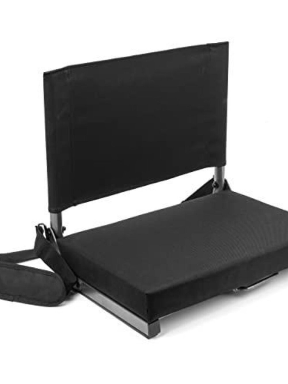 Cascade Mountain Tech Deluxe Stadium Seat, One Size, Black Ultra Padded